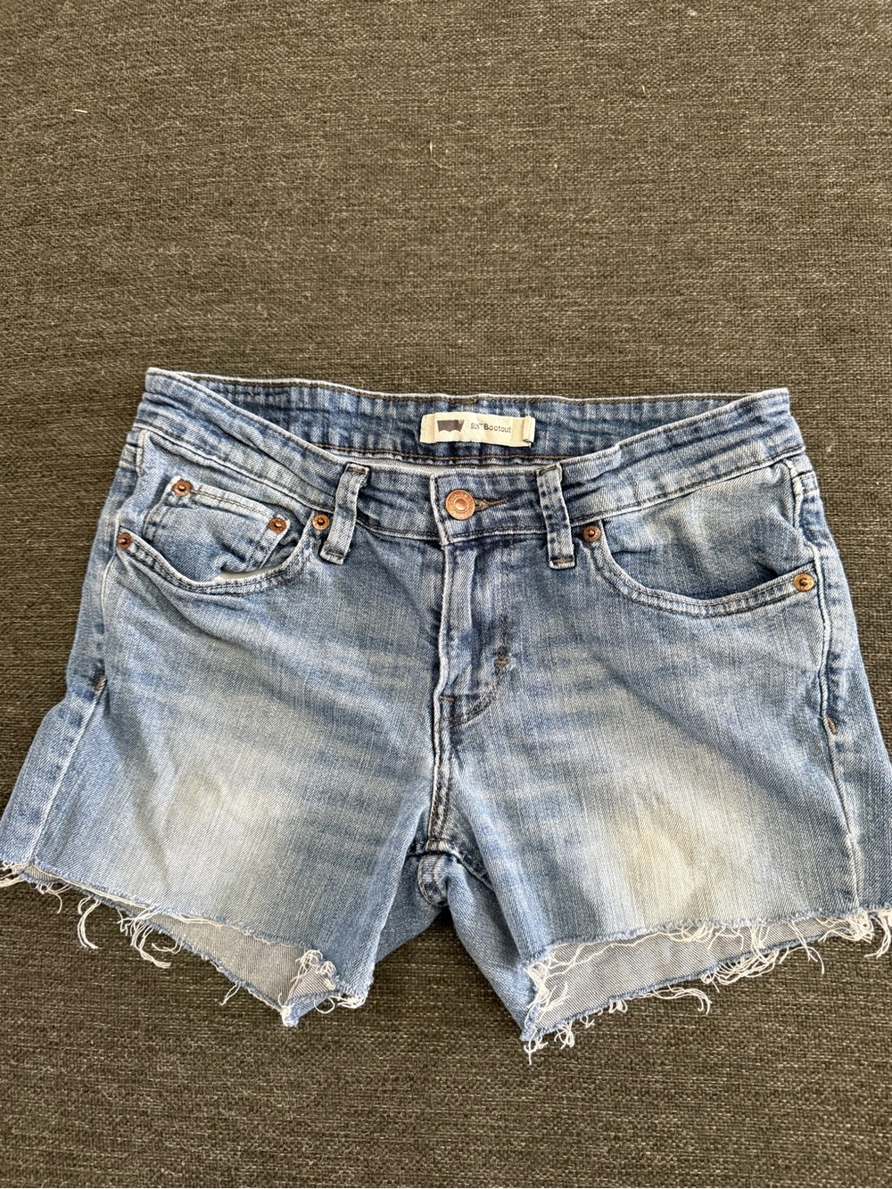 Perfect Jean shorts Levi’s 518 size 5 Women's Light Blue Denim Cutoff Shorts